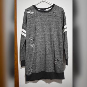 Sweater weather! Ripped style! (Worn once!)